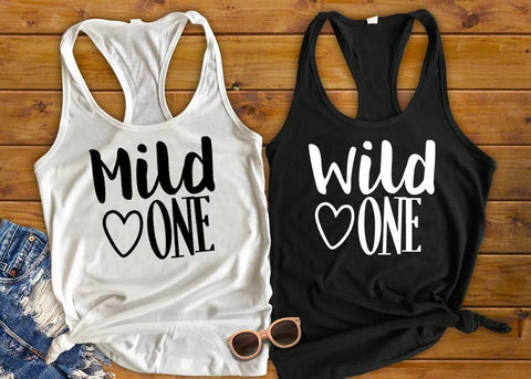 Best Friend Shirts, Mild One Wild One - Custom Lifestyle Designs