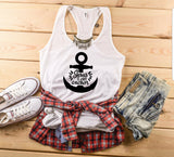 Jesus Is My Anchor Tank Top - Custom Lifestyle Designs