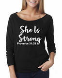 She is Strong Shirt - Custom Lifestyle Designs