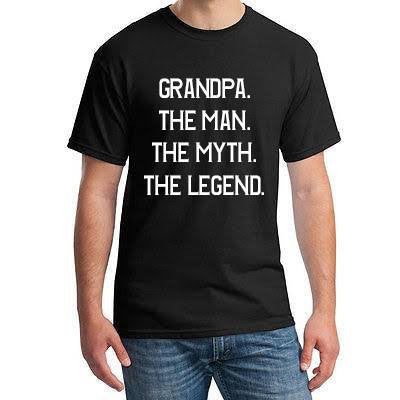 Grandpa, man,myth,legend - Custom Lifestyle Designs