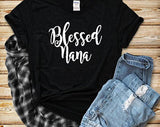 Blessed Nana Tshirt, Nana Shirt - Custom Lifestyle Designs