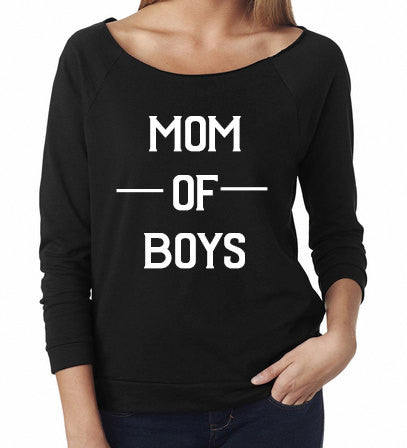 Mom Of Boys Shirt - Custom Lifestyle Designs