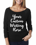 Custom Shirt, 3/4 Sleeve Shirt - Custom Lifestyle Designs