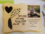 Memorial Plaque, Wood Sign In Loving Memory - Custom Lifestyle Designs