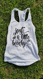 Just A Little Beachy Tank Top - Custom Lifestyle Designs