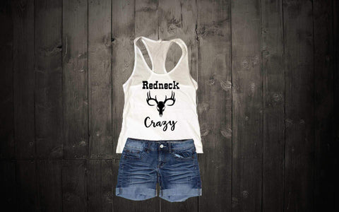 Redneck Crazy Tank Top - Custom Lifestyle Designs