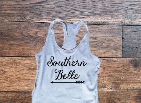 Southern Belle Tank Top - Custom Lifestyle Designs