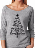We Wish You A Merry Christmas And a Happy New Year Shirt - Custom Lifestyle Designs