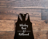 Whiskey bent and hellbound tank top - Custom Lifestyle Designs